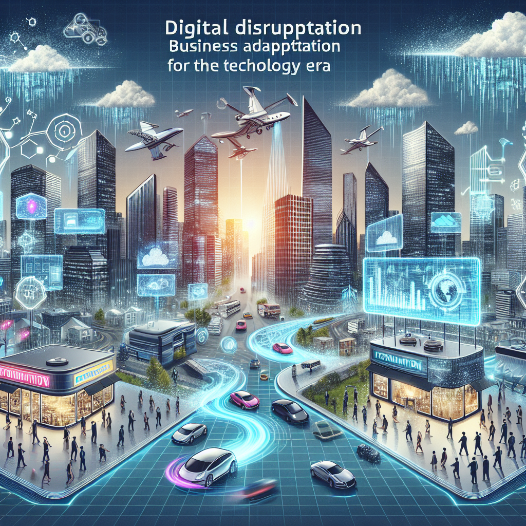 Digital Disruption: Adaptasi Bisnis untuk Bertahan di Era Teknologi