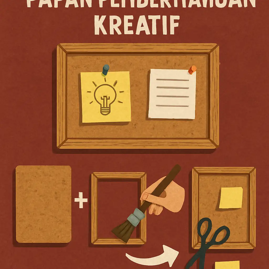 DIY: Membuat Papan Pemberitahuan Kreatif